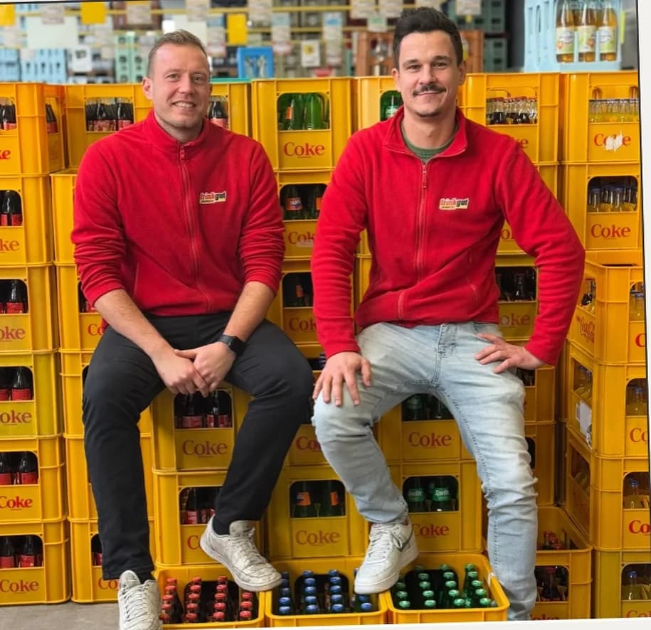 Sven und Niko von Trinkgut Jammers